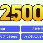 ハピタス紹介リンクと新規ボーナス獲得方法
