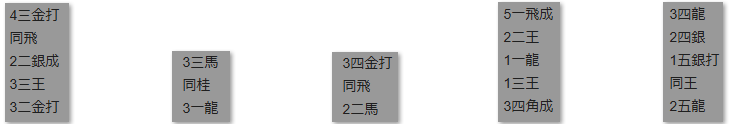 フルーツメール詰将棋解答