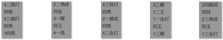 フルーツメール詰将棋解答