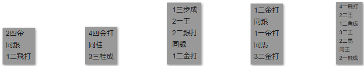 フルーツメール詰将棋解答