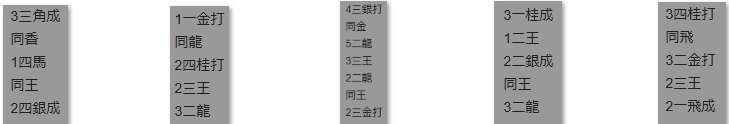 楽天ポイントモール詰将棋解答