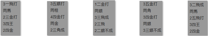 楽天ポイントモール詰将棋解答