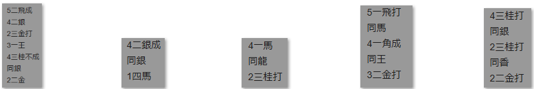 フルーツメール詰将棋解答