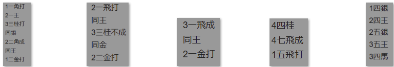 フルーツメール詰将棋解答